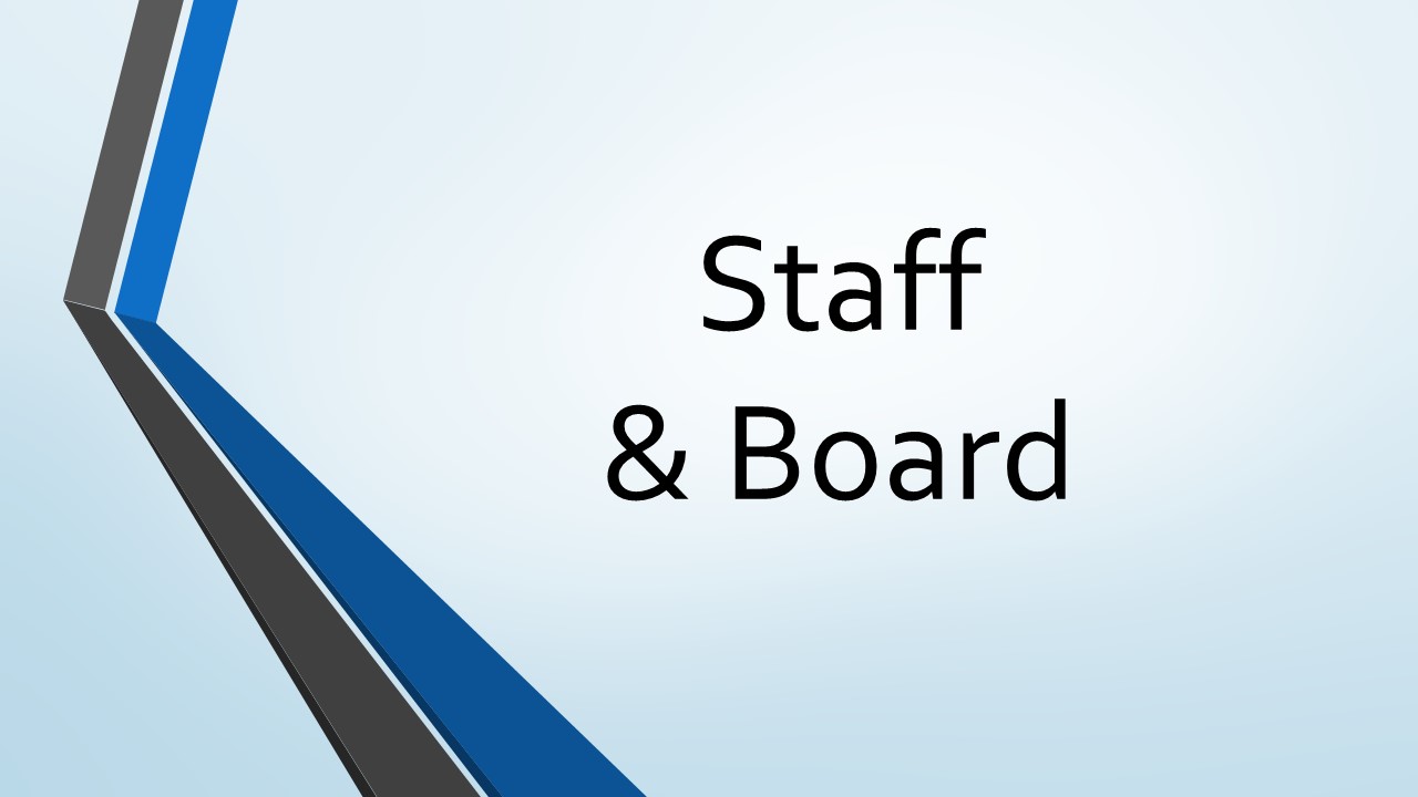 Board & Staff