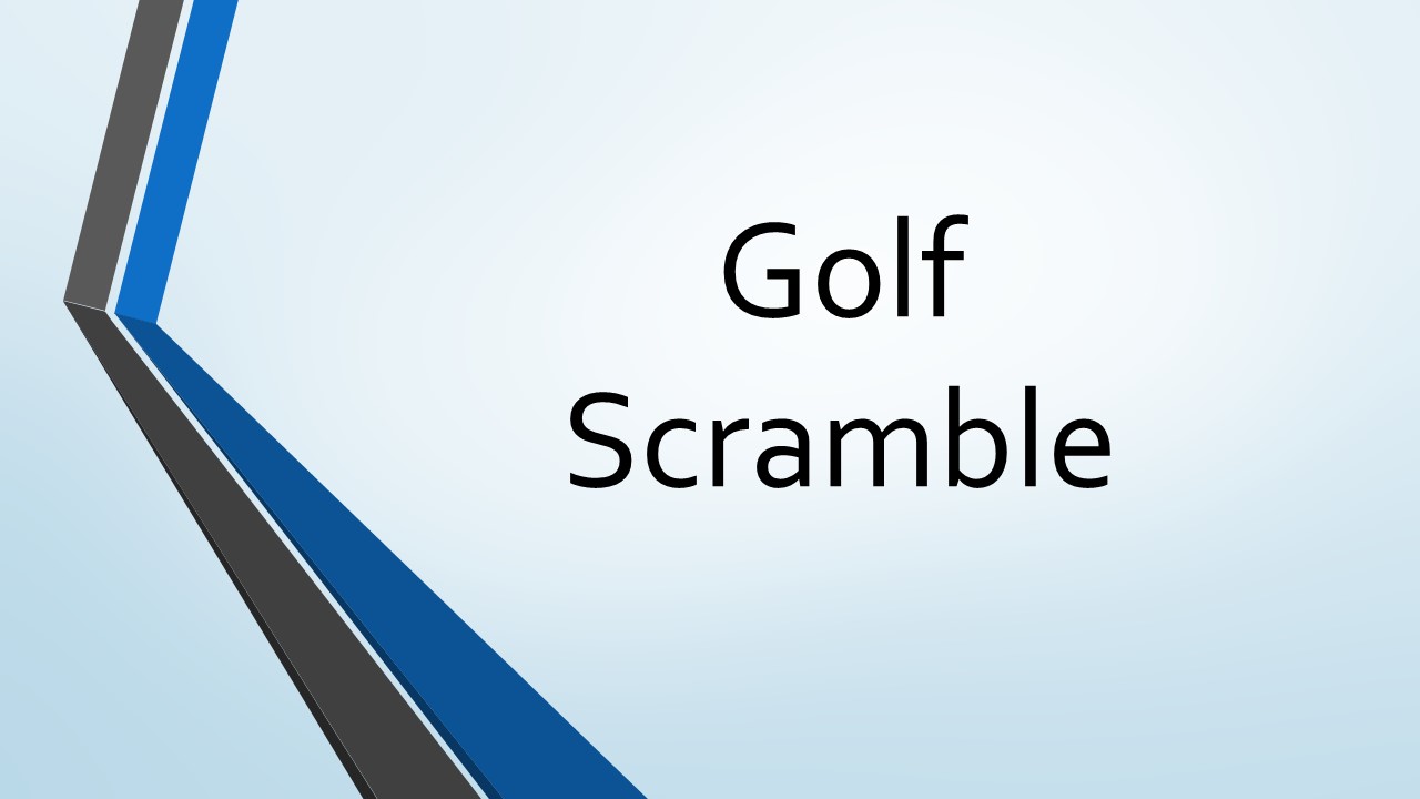 Golf Scramble